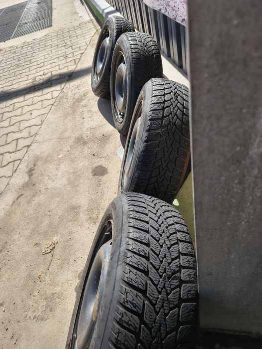 4 jante tabla cu anvelope iarna Logan 1/2, Sandero 1/2, Lodgy, Dokker