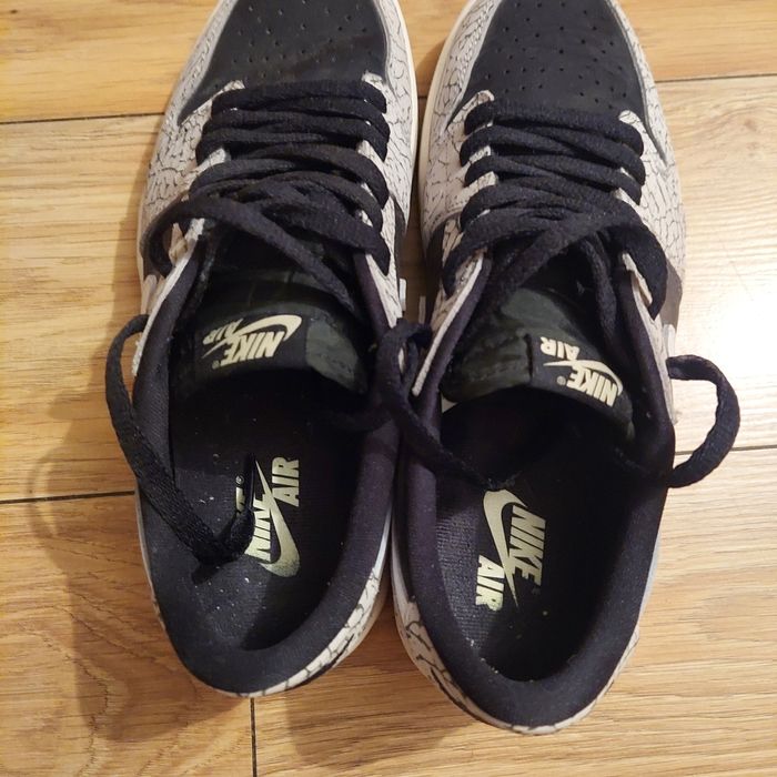 Air Jordan 1 Low OG "Black Cement"