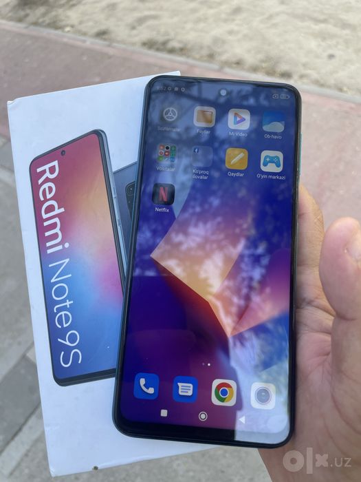 Redmi Not 9s 64gb ekran radnoy