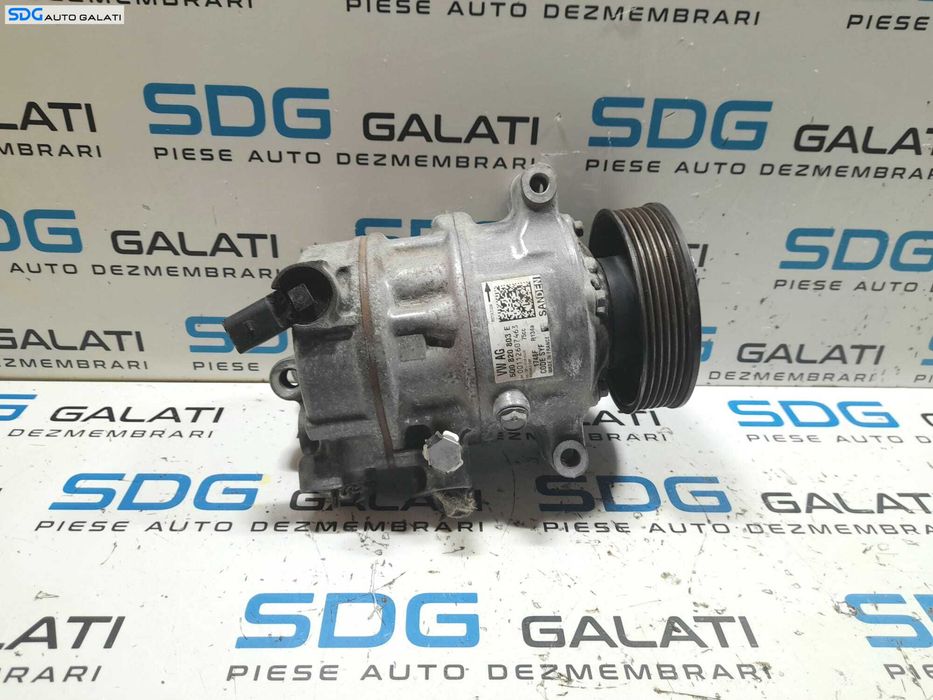 Compresor AC Aer Conditionat Clima Volkswagen Polo 6R 1.2 1.4 1.6 1.8 2.0 2015 - 2018 Cod 5Q0820803E [N0166]