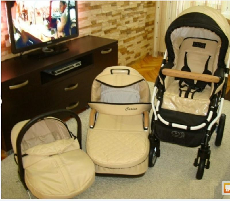 Отличная коляска 3в 1 срочно!