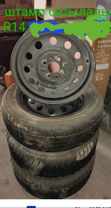 Штамп диск пен покрышка сатылады