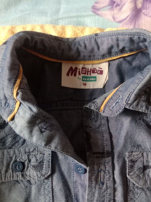 Джинсы Next, рубашка джинсовая.