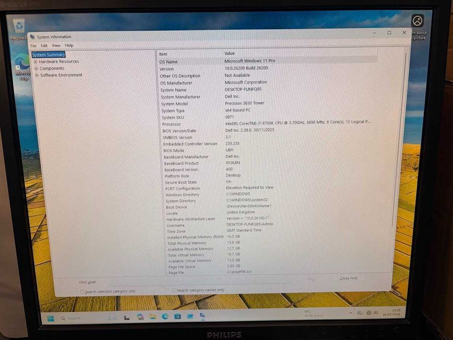 Dell Precision 3630 Tower – Intel Core i7-8700K, 16GB DDR4, 512GB NVMe SSD, Nvidia Quadro P620