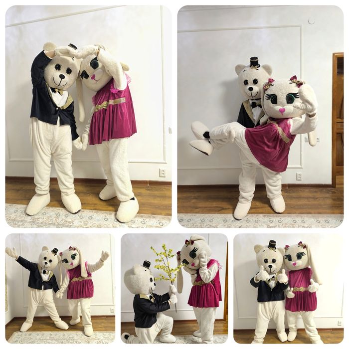 Аниматор мишка Тедди прокат құттықтау!