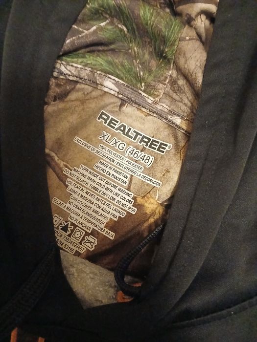 realtree hoodie XL