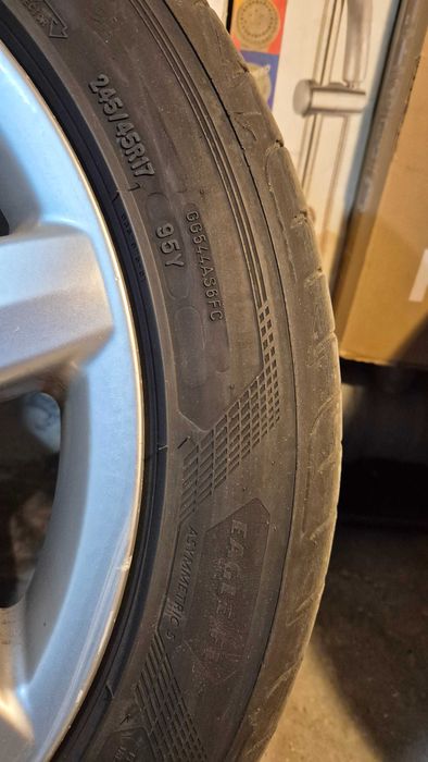 Goodyear eagle F1 asymetric 5 - 245 45 17 ,  DOT2021