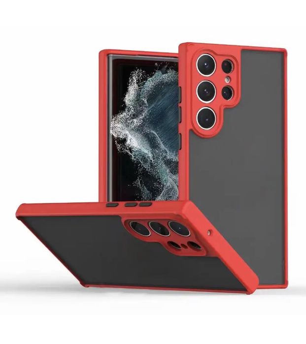 Husa Hybrid Samsung S21/S22/S23/S24/S25 Plus Ultra Slim 0,25 Spate Mat