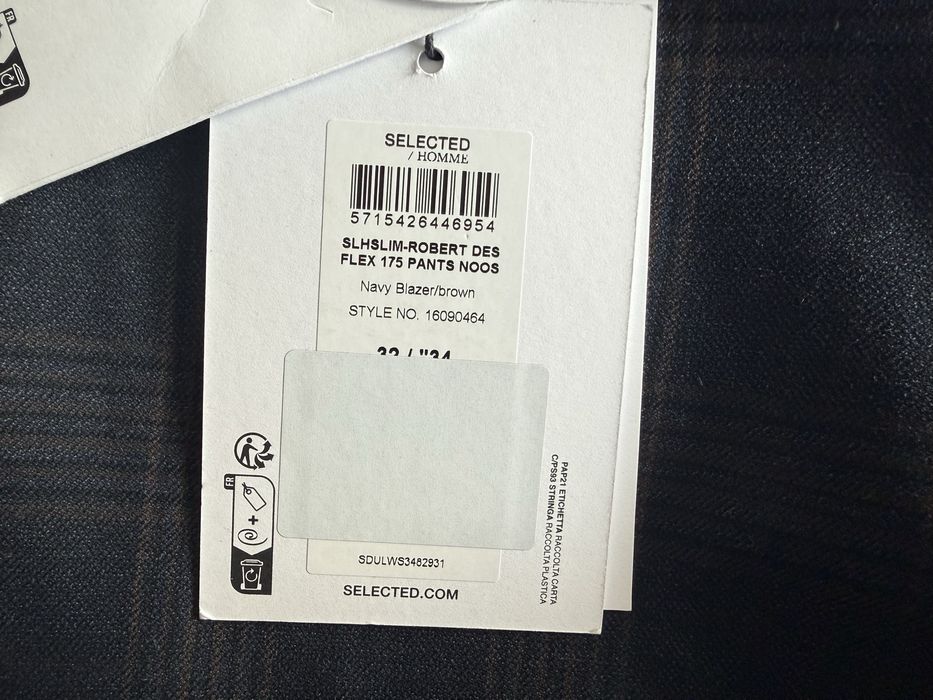 Selected Homme Slim 175 Trousers мъжки панталони - M и XL