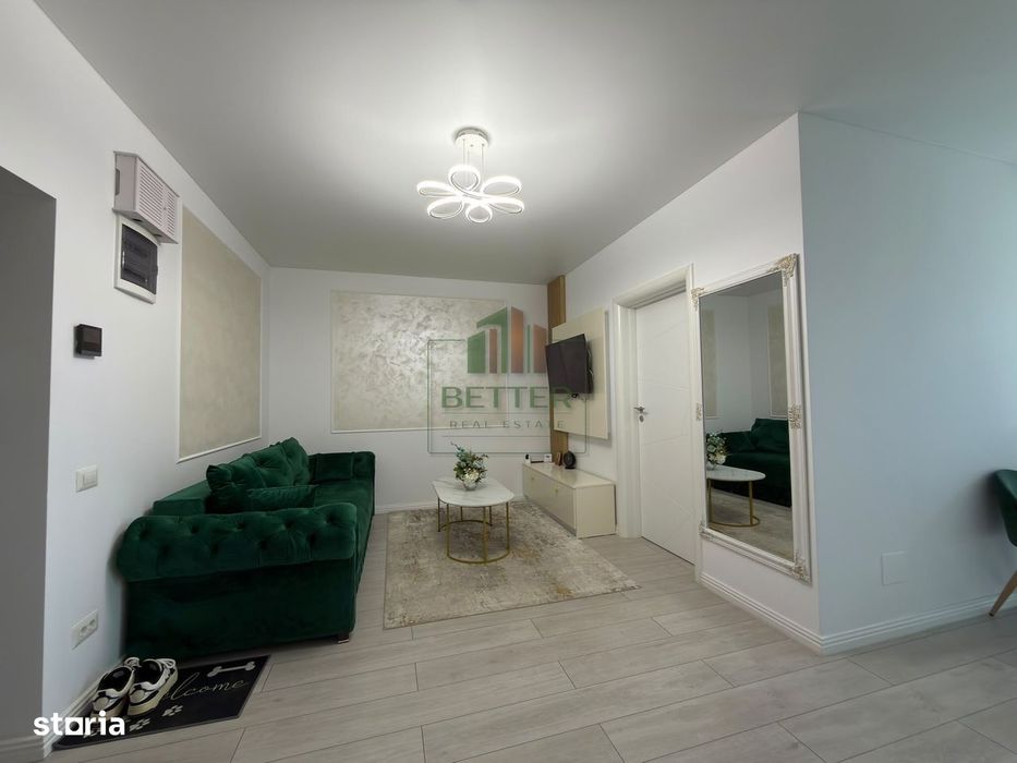 Apartament de vanzare 3 camere - mobilat și utilat ,Popesti Leordeni