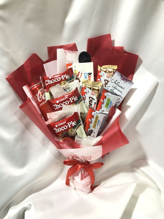 Сладкие Букеты Подарки Букет Шоколад Buketlar shirinliklar  Sovg’alar