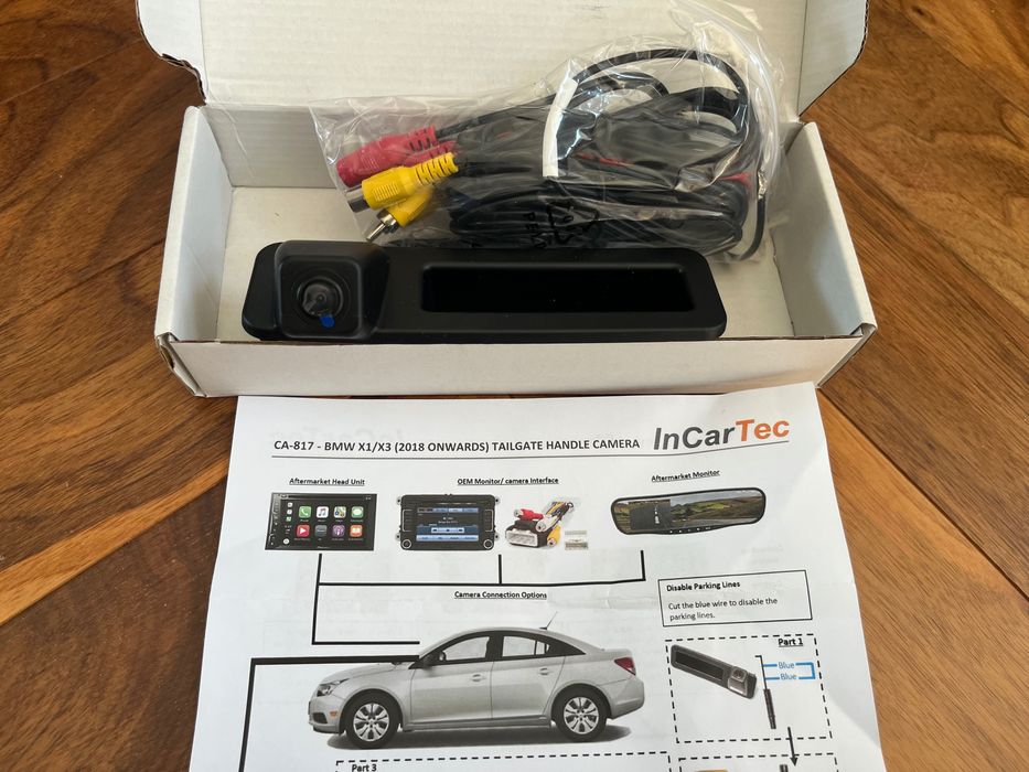 Камера за задно виждане за BMW X1 / X3