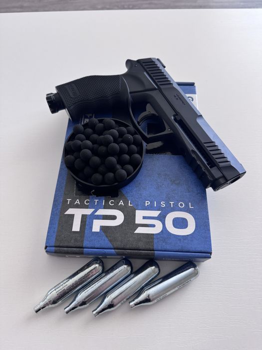 Pistol airsoft foarte puternic_13j plus bile si Co2