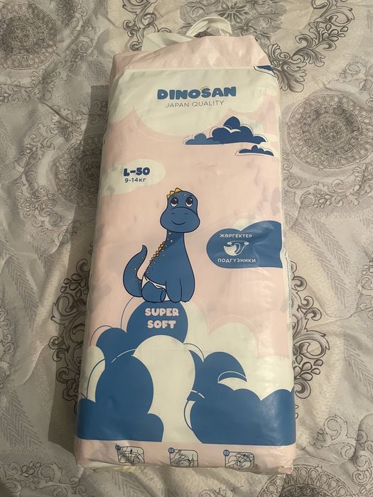 Подгузники Dinosan L