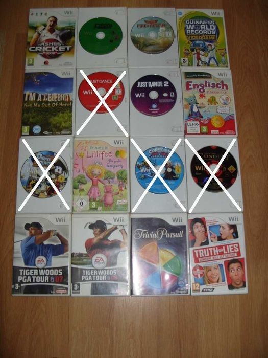 Игри за Nintendo Wii Част 1 - 10 € за брой