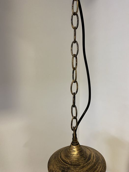 Pendul iluminat suspendat exterior Altanta 7 Brun, 60 W