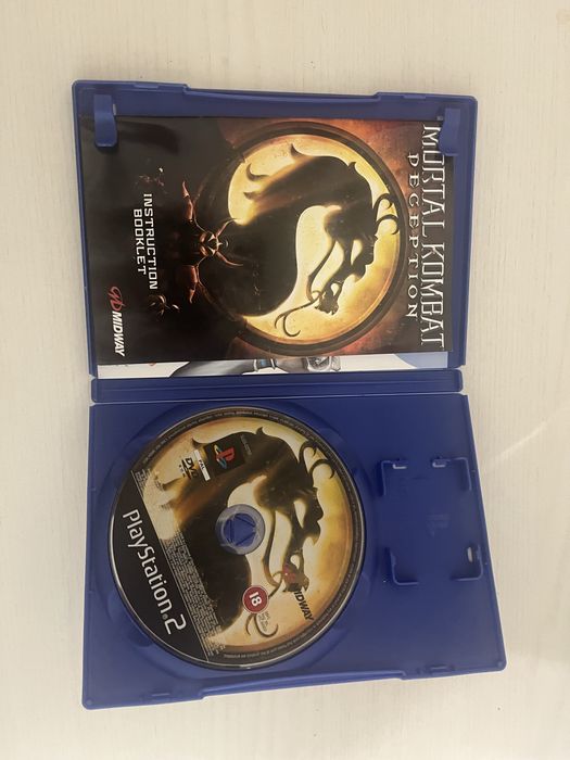 Mortal Kombat Deception Playstation 2 Игра