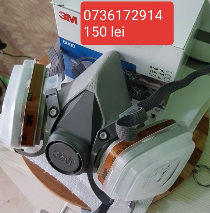 Mască de protecție 3M seria 6200 + accesorii