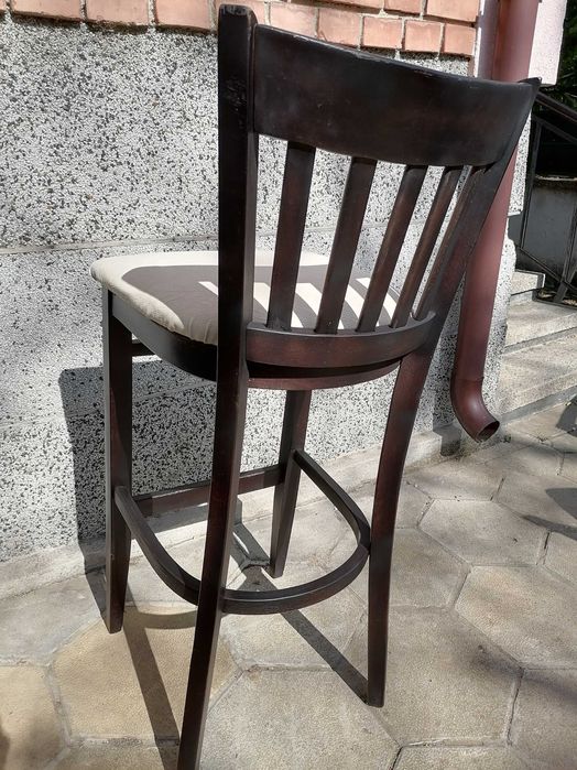 Бар стол парен бук без седалка