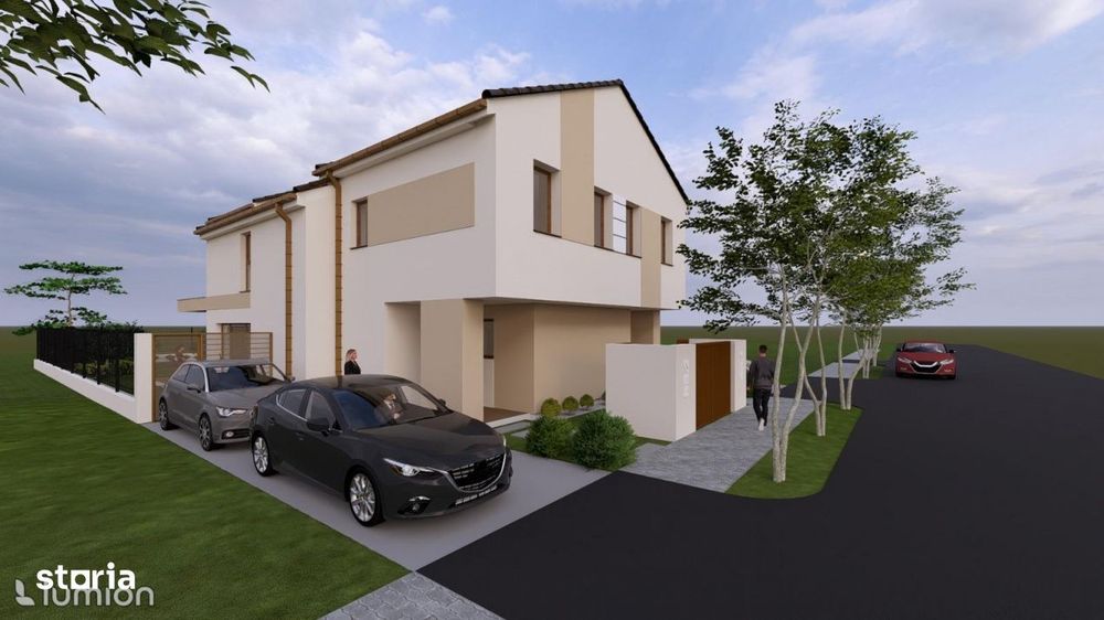 Duplex cu 4 camere de vanzare in localitatea Dumbravita