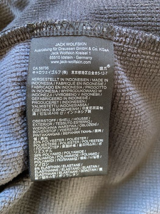 Vând geacă Jack Wolfskin  softshell Eagle Peak ll