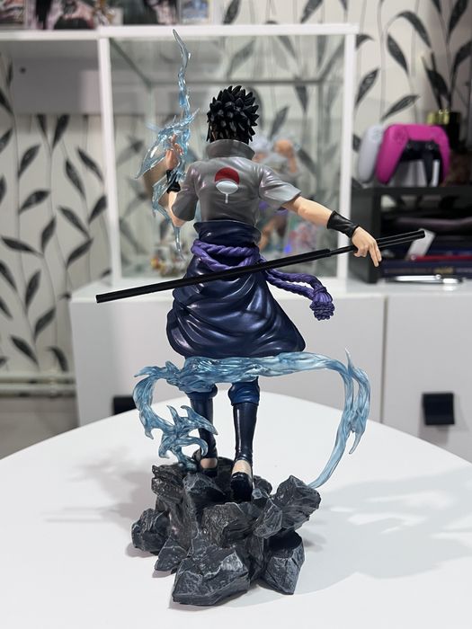 23cm Sasuke Uchiha Rinnegan Mode Figurină Anime de Colecție