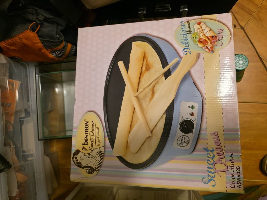 Aparat de facut clătite - sigilat - made in Italy