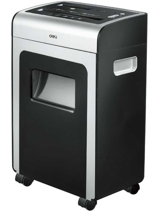 Уничтожитель для бумаги Deli 9915 (шредер) 12кг 21л Скидки !!!