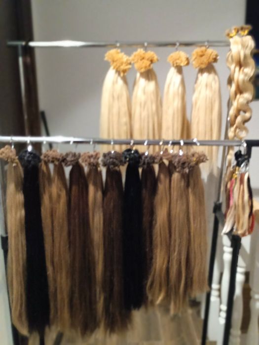 Afro hair extensii din par natural