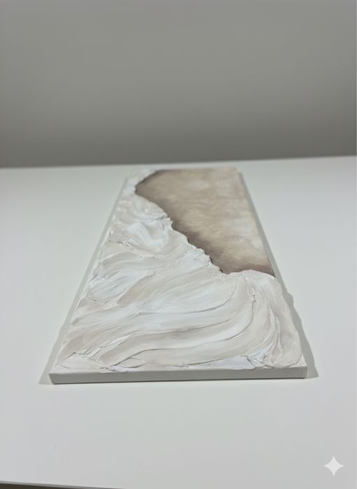 Pictură abstractă reliefată