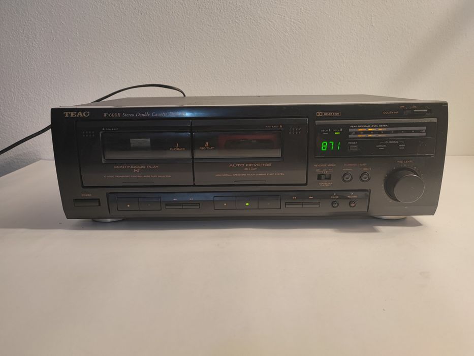 Deck Teac W 600R dublu auto reverse record