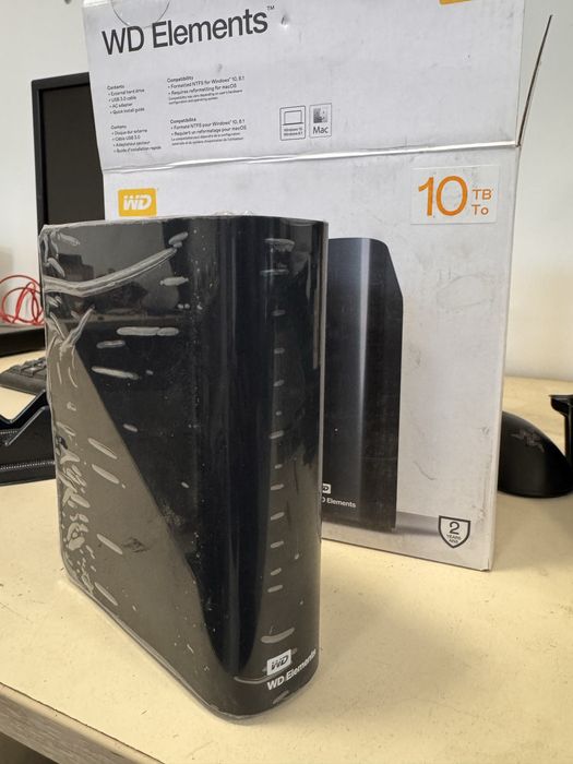 Външен HDD - WD Elements - 10 TB - USB
