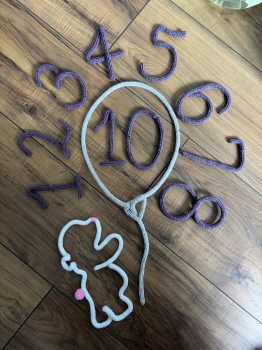 Ръчно изработени декорации от прежда