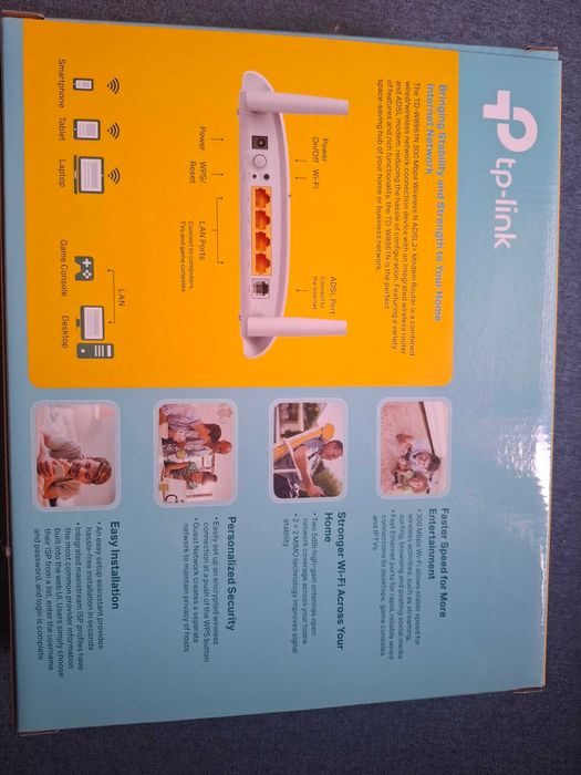 Роутер ADSL2+ TP-Link TD-W8961N