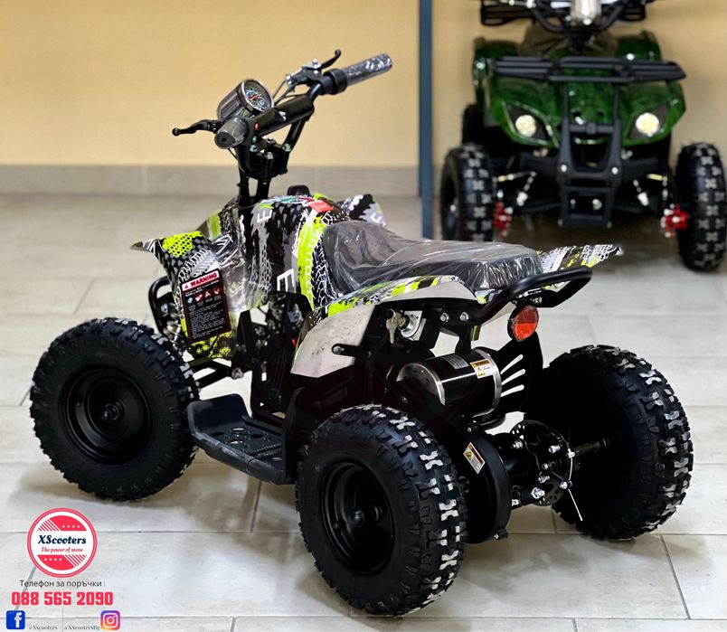 Детско Електрическо АТВ/ATV 800W 2024 - HOBO В КАШОН F1 за деца