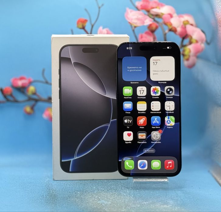 Apple iPhone 16 Pro Max, 256GB, 5G, Black Titanium