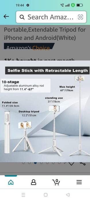 Vând selfie stick