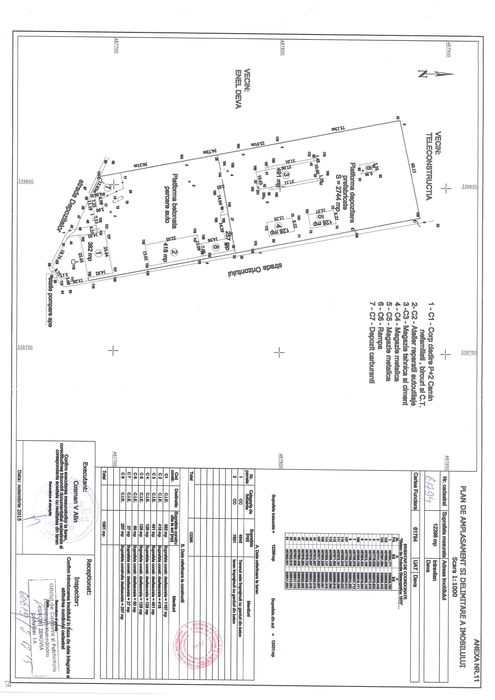 Vanzare imobil teren si constructii Str. Depozitelor nr. 25, Deva