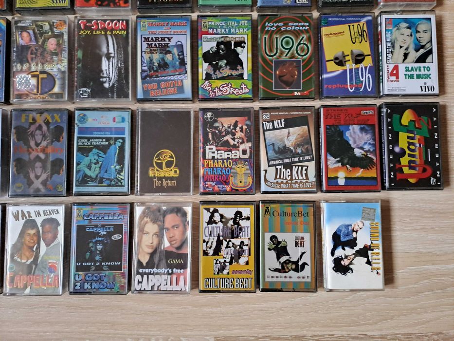 Casete audio anii '90 - Eurodance - albume