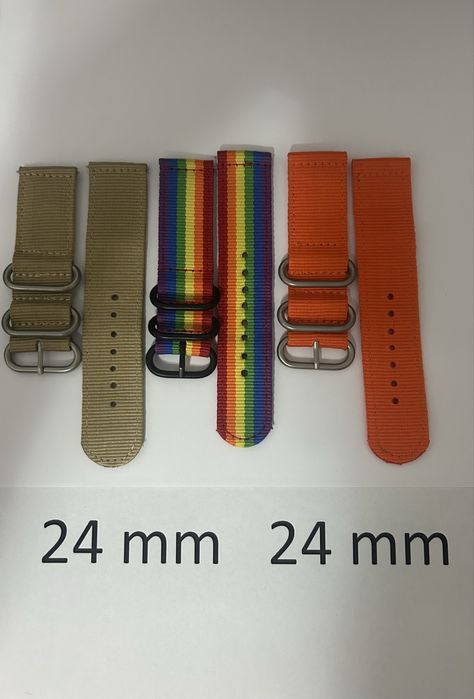 curea curele nato ceas army green albastru 18 mm 20 mm 22 mm 24 mm