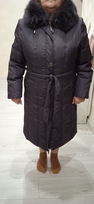 Пуховик женский натуральный