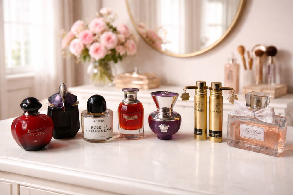 Дамски парфюми dior,alien versace