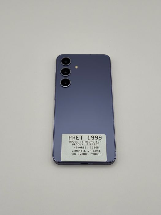 MAGAZIN VINDEM SAMSUNG : Samsung S24 | 128 GB | foarte bun | 24 luni garantie