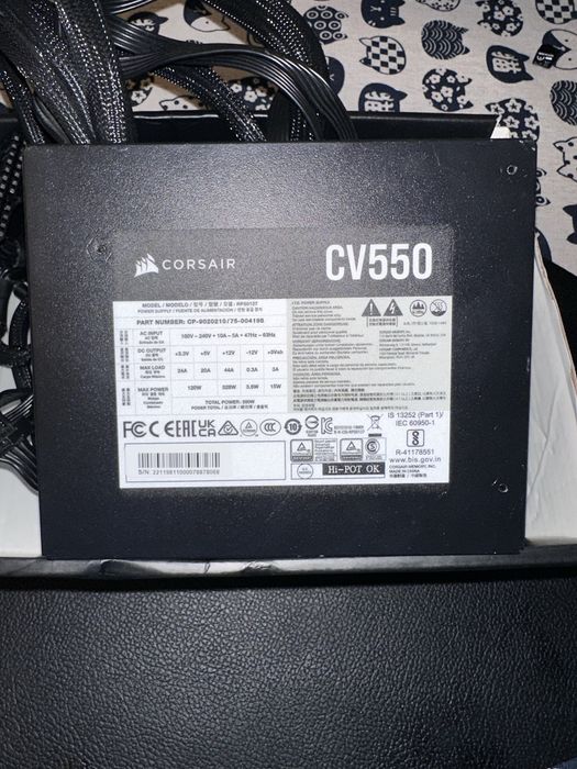 Corsair CV550 ATX 80Plus Bronze