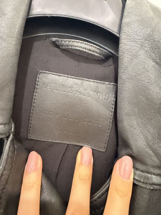 Кожено яке Allsaints размер EU 32