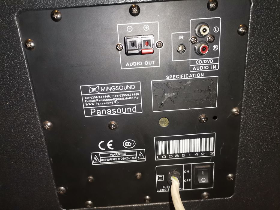 Boxă activa cu stație încorporată 100w din Germania perfect funcțional