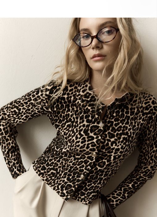 Леопардовый кардиган от Lichi