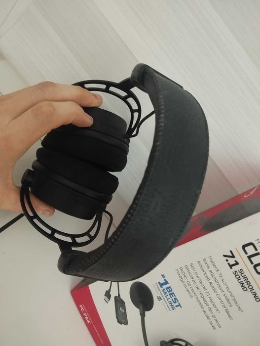 Игровые наушники HyperX Cloud Alpha S, Black