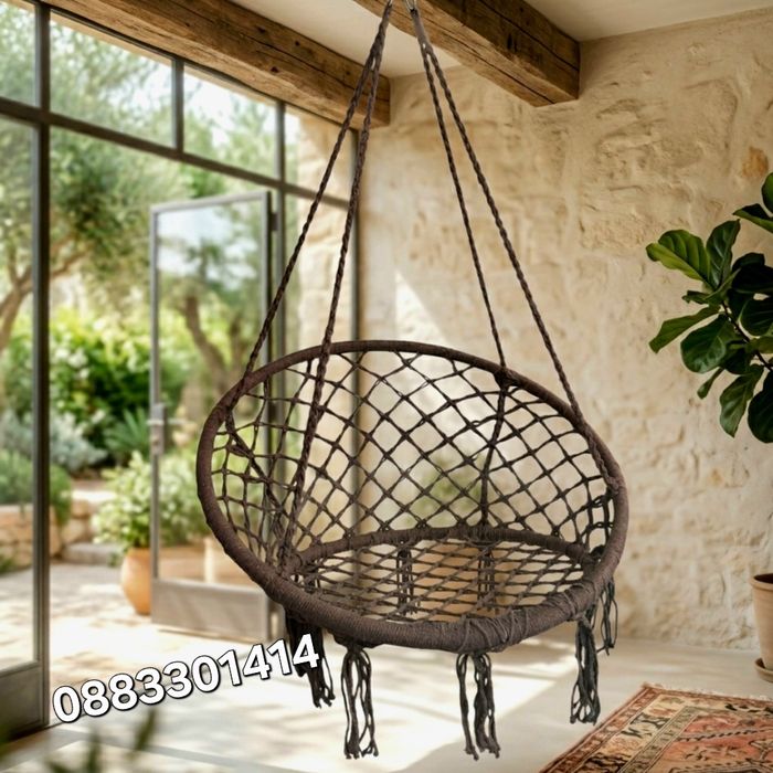 Намаление! Висяща люлка Хамак Градинска люлка Стол за балкон Различни цветове