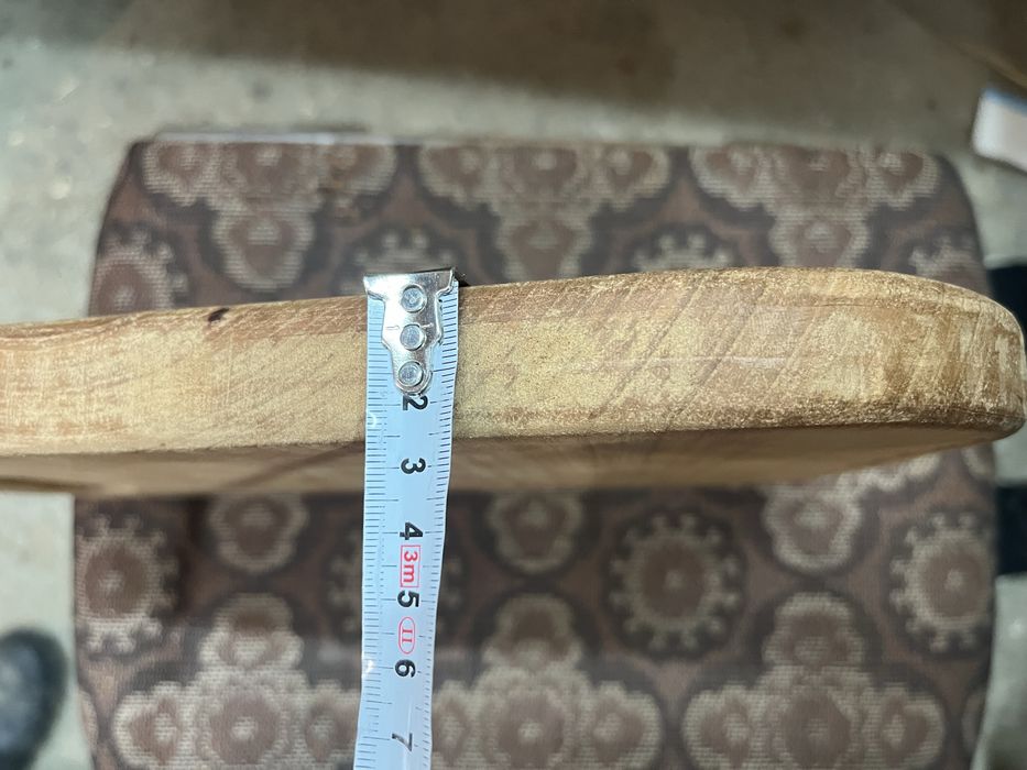 Дъски от череша, дървена саксия люлка